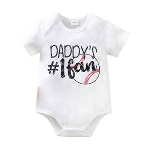 New romper “Daddy’s #1 fan” 0-3 months
